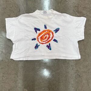 Vintage Nike T Shirt Cropped Great Condition